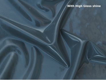 metallic dark grey latex sheeting material