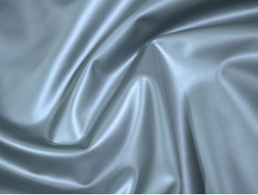 rubber coated silver spandex fabric