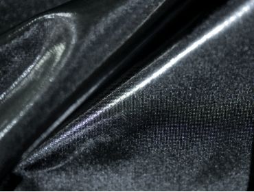 black sparkle 4 way stretch spandex fabric