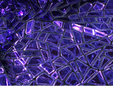 purple vinyl sequin diamond fabric