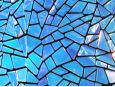 iridescent blue vinyl sequin fabric thumbnail image.