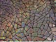 rainbow iridescent gold sequin costume fabric thumbnail image.