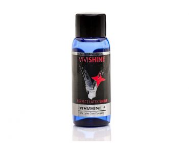 vivishine latex rubber polish shine 30ml travel size