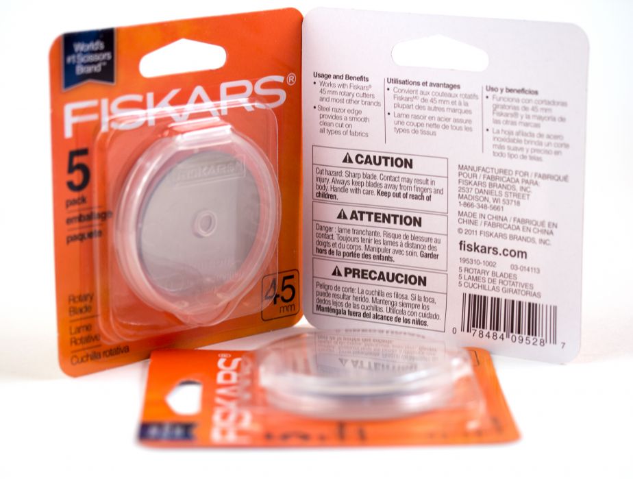 MJTrends: Fiskars 45mm Rotary Blade 5-pack