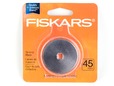 Fiskars 45mm replacement rotary cutting blades. thumbnail image.