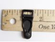 10mm wide black garter clip. thumbnail image.