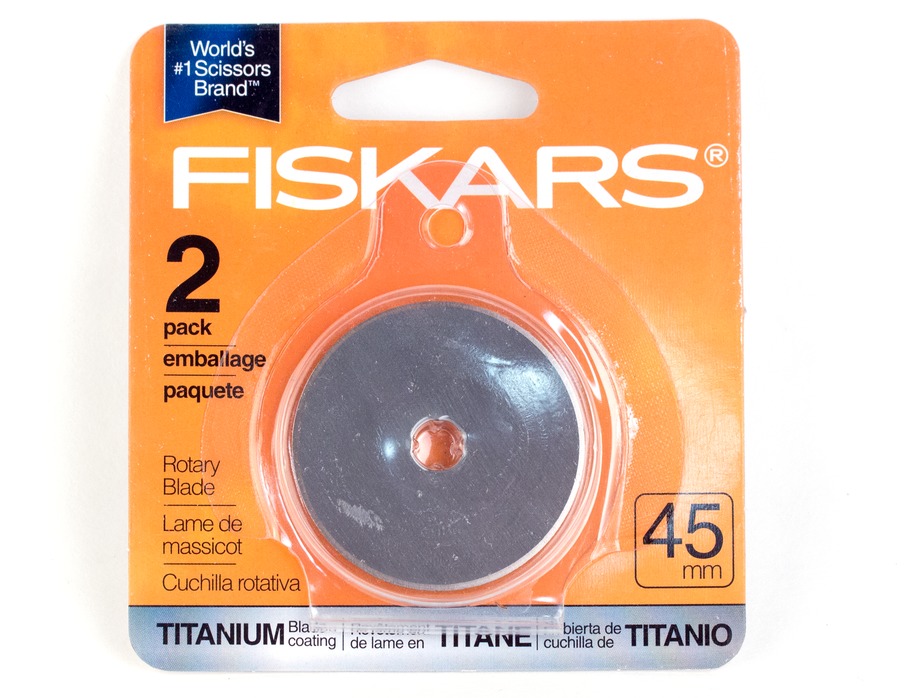  Fiskars Rotary Cutter 45mm Replacement Blades - 5-Pack