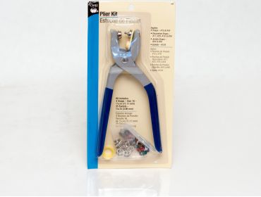 Plier kit for snaps and eyelets.
