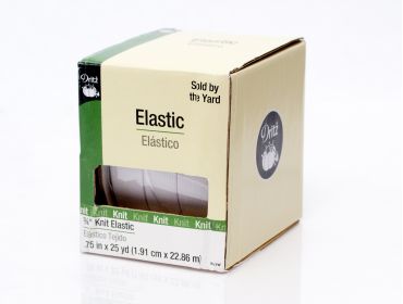 Elastic for waistbands, swimwear, and activewear sold in bulk.