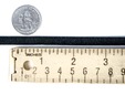 Closeup of black quarter inch elastic. thumbnail image.