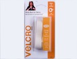 White sticky back velcro fastener. thumbnail image.