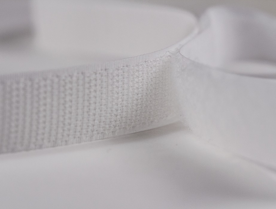 MJTrends: Velcro: White sew-on