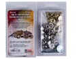 Brass and nickel heavy duty snap fasteners. thumbnail image.
