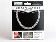 Chain maille necklace kit with Helms pattern. thumbnail image.