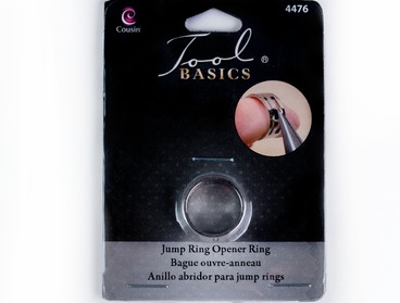 Jewelry tools - jump ring opener ring.