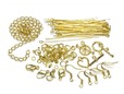 Jewelry making kit in gold. thumbnail image.