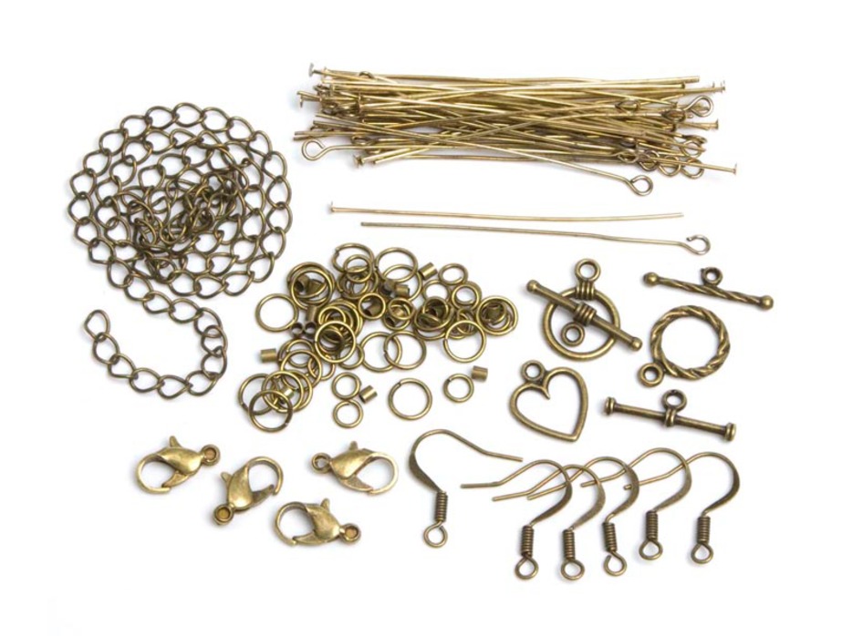 MJTrends: Gun Metal jewelry-making starter kit
