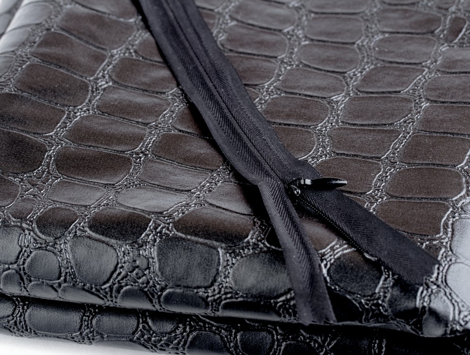 36 inch 3-way black zipper