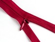 Closup of zipper pull on 27 inch hidden zipper. thumbnail image.