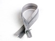 30 inch grey invisible concealed zipper. thumbnail image.