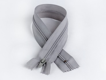 MJTrends: 9 inch grey invisible zipper