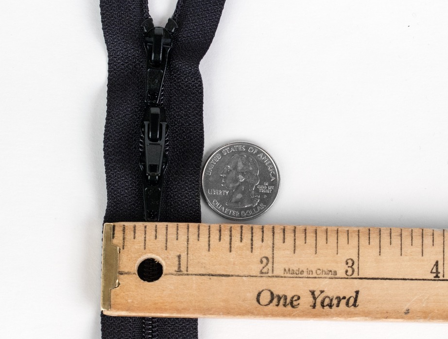 black inch zipper 3-way MJTrends: 36