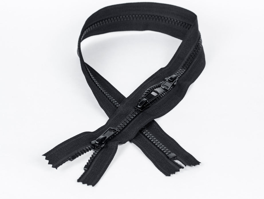 36 Inches Heavy Duty Plastic Zipper (Black) in Delhi at best price