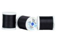 Black all purpose 100% polyester thread by coats and clark thumbnail image.