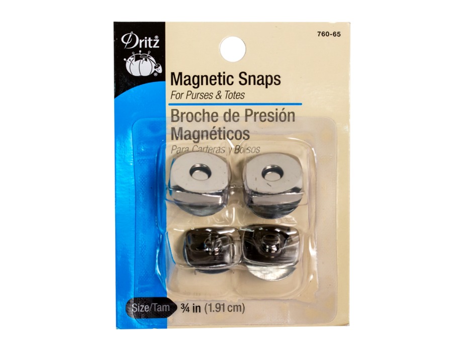 Magnetic snaps: Silver