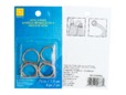 Metal d-rings for straps, purses, bags, and belts. thumbnail image.