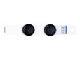 Large sized black 4-hole buttons. thumbnail image.