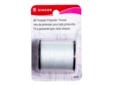 Polyester white all-purpose sewing thread. thumbnail image.