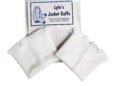 Stretch nylon white cuff for making your own jackets, coats, leggings, etc. thumbnail image.