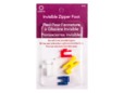 Invisible zipper pressor foot for sewing machines. thumbnail image.