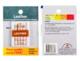 Pack of Xlasse leather sewing needles with cutting tip. thumbnail image.