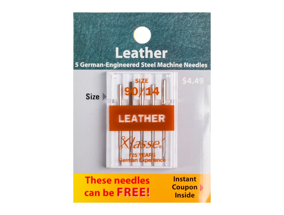 MJTrends: Sewing needles: leather 100/16