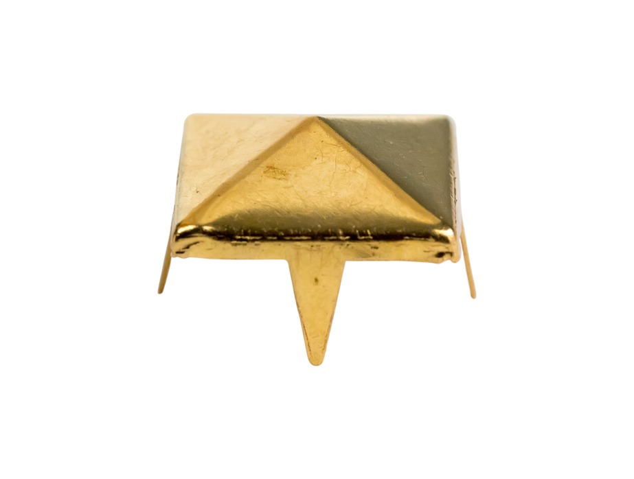Buy Gold Stud Cuff Bracelet, Pyramid Punk fashioned with Louis