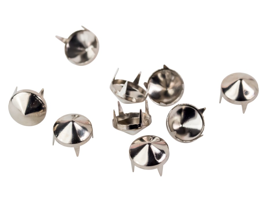 MJTrends: Short cone studs: Silver Small