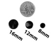 Different sizes of flat top circle studs. thumbnail image.