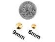 Size of gold hex spikes. thumbnail image.