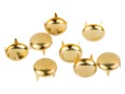Gold dome studs for apparel. thumbnail image.