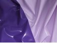 purple versus lavendar stretch pu vinyl coated fabric thumbnail image.