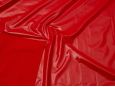 red stretch vinyl fabric thumbnail image.