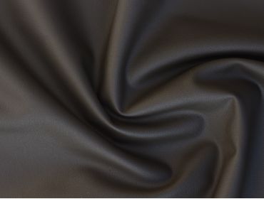 espresso brown veggie leather stretch fabric