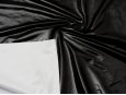 black stretch vinyl fabric backing color thumbnail image.