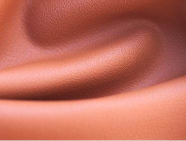 dark orange 4 way stretch pleather fabric