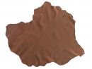 brown lambskin leather hide