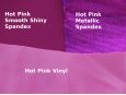 hot pink smooth shiny spandex fabrics thumbnail image.