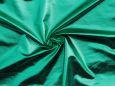 metallic green spandex foil lame fabric thumbnail image.