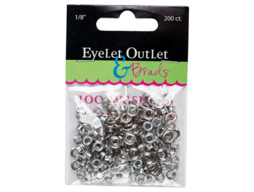 Small size silver eyelets for lacing, corsets, belts, bags, etc.